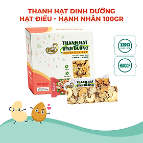 Thanh Hạt Dinh Dưỡng Vị Hạt Điều & Hạnh Nhân Faminuts - Thanh Ngũ Cốc Ăn Kiêng Giảm Cân