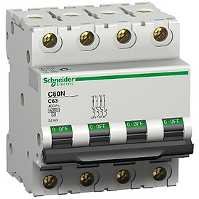 Cầu dao điện Schneider 24367 MCB 4P 40A , Icu: 10kA-415V