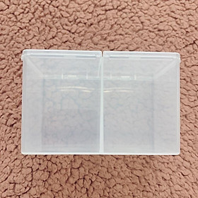 Hộp đựng giấy lau gel, bông tăm mi