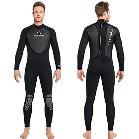 Bộ Đồ Lặn Toàn Thân Nam Co Giãn Tốt Dive&Sail - Đen - Xl