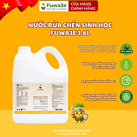 Nước rửa chén hữu cơ enzyme sinh học dứa Fuwa3e 3.8L