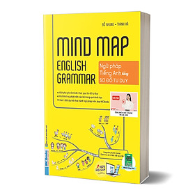 Sách  Mindmap English Grammar - Ngữ Pháp Tiếng Anh Bằng Sơ Đồ Tư Duy Cho Người Học Căn Bản - Học Kèm App