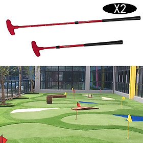 2Pcs Kids Putter for Golf with Scale Golf Kids Golf Clubs - Two Way Putter