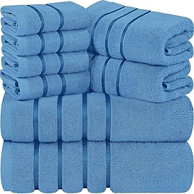 Bộ khăn tắm Utopia Towels 8 Chiếc Hàng chính hãng