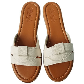 Dép Nữ Da Bò Thật BIGGBEN Cao Cấp DNQN69