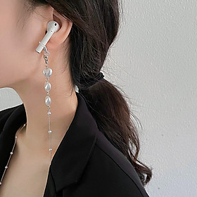 Dây đeo gọng kính đeo khẩu trang đeo headphone hạt trái tim sang chảnh cá tính