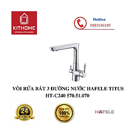 Mua VÒI RỬA BÁT 3 ĐƯỜNG NƯỚC HAFELE TITUS HT-C240 570.51.070 - Hàng chính hãng