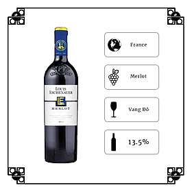 Rượu Vang Đỏ Louis Eschenauer VDP Merlot