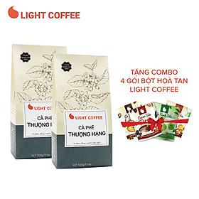 1KG Cà phê Thượng hạng Light Coffee vị đậm, đắng mạnh và hậu ngọt