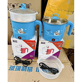 Mua Nồi lẩu điện mini đa năng kèm xửng hấp nhựa đường kính 18cm
