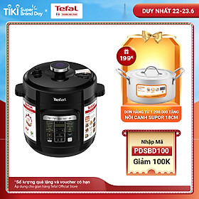Nồi áp suất điện đa năng Tefal CY601868 - 6 Lít - 15 chức năng - Hàng chính hãng