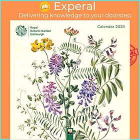 Sách - Royal Botanic Garden Edinburgh Wall Calendar 2024 (Art Calendar) by Unknown (US edition, paperback)