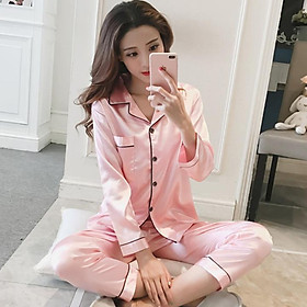 Bộ đồ pijama nữ quần dài và áo tay dài C093