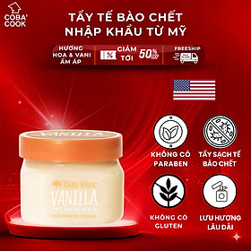Tẩy Tế Bào Chết Cơ Thể Tree Hut Dạng Hạt 255g Hương Hoa và Vanilla Hàng Mỹ Cao Cấp Dưỡng Da Mềm Mịn