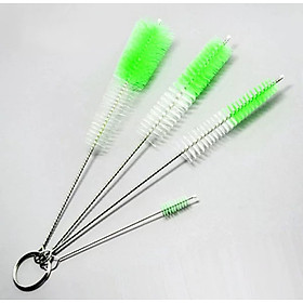 Mua combo bộ 4 cọ vệ sinh rửa vòi ấm trà  cà phê  lọ chai ( tặng móc dán tường to )