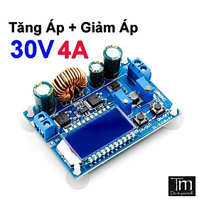 Mạch Tăng Giảm Áp Đa Năng Có LCD 0.5-30V 0-4A