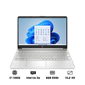Laptop HP 15s-fq5104TU 6K7E4PA (i7-1255U | 8GB | 512GB | Intel Iris Xe Graphics | 15.6' HD | Win 11) - Hàng Chính Hãng
