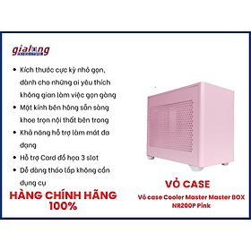 Mua Vỏ case Cooler Master Master BOX NR200P Pink - Hàng chính hãng