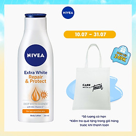 Sữa Dưỡng Thể Dưỡng Trắng Nivea Giúp Phục Hồi & Chống Nắng SPF 30 (200ml) - 88310