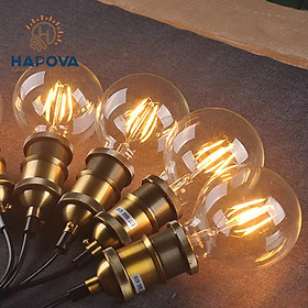 Mua Bóng led  bóng đèn trang trí G80 Ánh sáng Vàng HAPOVA XICIAS