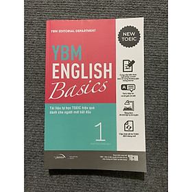 Sách - YBM English Basic 1: Tài Liệu Tự Học TOEIC Hiệ Quả Dành Cho Người Mới Bắt Đầu