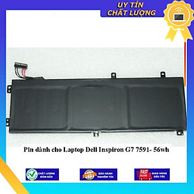 Pin dùng cho Laptop Dell Inspiron G7 7591- 56wh - Hàng Nhập Khẩu New Seal