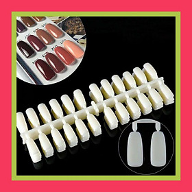 120 MÓNG BẺ GẮN BẢNG MÀU THÔNG DỤNG 1 BỊCH 5 VỈ 120 MÓNG