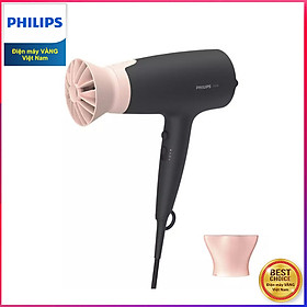 Máy Sấy Tóc Philips BHD350/10 - Công Suất 2100W, 3 Chế Độ Sấy, ION - Hàng Chính Hãng