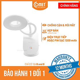 Đèn Bàn Sạc Led Comet CT174 - Màu trắng
