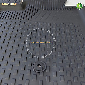 Thảm lót sàn ô tô nhựa TPE Silicon Honda Civic 2006- 2012 Black Nhãn hiệu Macsim