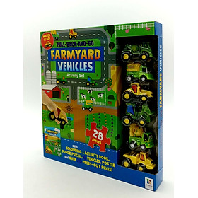 Pull-back-and-go: Farmyard Vehicles