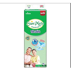 Tã Dán Sunmate L20 Thấm Hút Siêu Tốc Cùng Size Sunmate ML18- Date luôn mới