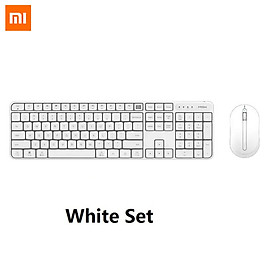 Xiaomi Ecological Chain MIIIW Wireless Keyboard & Mouse Sets 104 Keys 2.4GHz Multi System Compatible Wireless Office Portable USB Keyboard Mouse Non-slip Design Set For Office Use