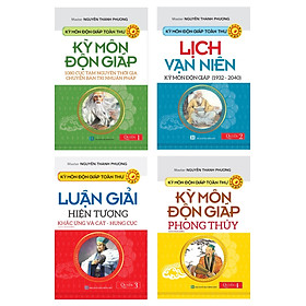 Combo Kỳ Môn Độn Giáp Toàn Thư (Bộ 4 cuốn) _QB