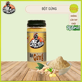 Bột gừng Ông Chà Và 200g Ginger powder