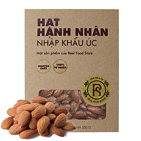 Hộp Hạt Hạnh Nhân Dinh Dưỡng Cho Mẹ REAL FOOD STORE (250g)