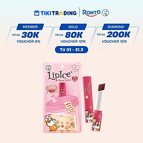 Son dưỡng có màu tự nhiên LipIce Sheer Color Q Milk Tea (Trà sữa) 2.4g