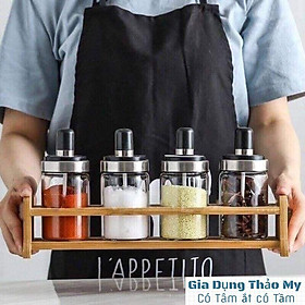 Mua Hũ đựng gia vị có kèm thìa Lọ đựng gia vị Chai đựng gia vị
