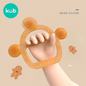 Gặm Nướu Đeo Tay Nano Bạc Kháng Khuẩn - KUB - Nano Bạc