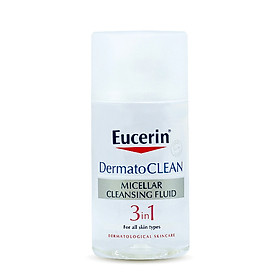 Nước Tẩy Trang Eucerin DermatoCLEAN Micellar Cleansing Fluid 3 in 1 (125 ml)