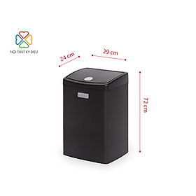 Mua Thùng rác Premium vuông nhấn cao cấp