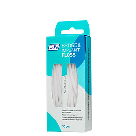 Hình ảnh Chỉ nha khoa cho cầu mão răng Tepe Bridge - Implant Floss (30 sợi)