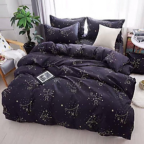 Bộ 5 Món Vỏ Chăn Ga Gối Coton poly cao cấp