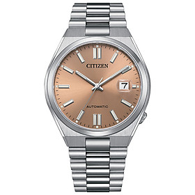 Đồng Hồ Nam Citizen Tsuyosa Dây Thép Không Gỉ Máy Cơ-Automatic NJ0158-89Y - Mặt Nâu (Sapphire)