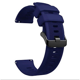 Dây Đeo SILICON khoá đen dành Cho Samsung Watch 3 45mm