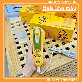 Mua Bàn là hơi nước con vịt vàng   Bàn ủi hơi nước mini cầm tay du lịch con vịt vàng