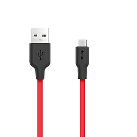 Mua Cáp Sạc Hoco X21 Micro 1m - Tặng Dây Cuốn Cáp- Hàng Chính Hãng