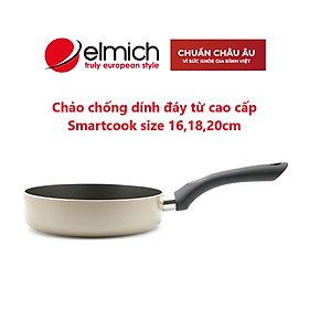 Chảo chống dính đáy từ cao cấp Smart Cook SM721 Size 16-18-20cm - Hàng chính hãng