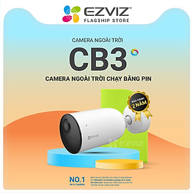 Mua Camera ngoài trời Dùng Pin Ezviz CB3 bản 2MP 1080P CS-CB3  phát hiện chuyển động  dung lượng pin 5200mAh - Hàng chính hãng