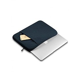 Túi chống sốc Macbook cao cấp 13 inch (xám đen) thời trang - Hàng chính hãng